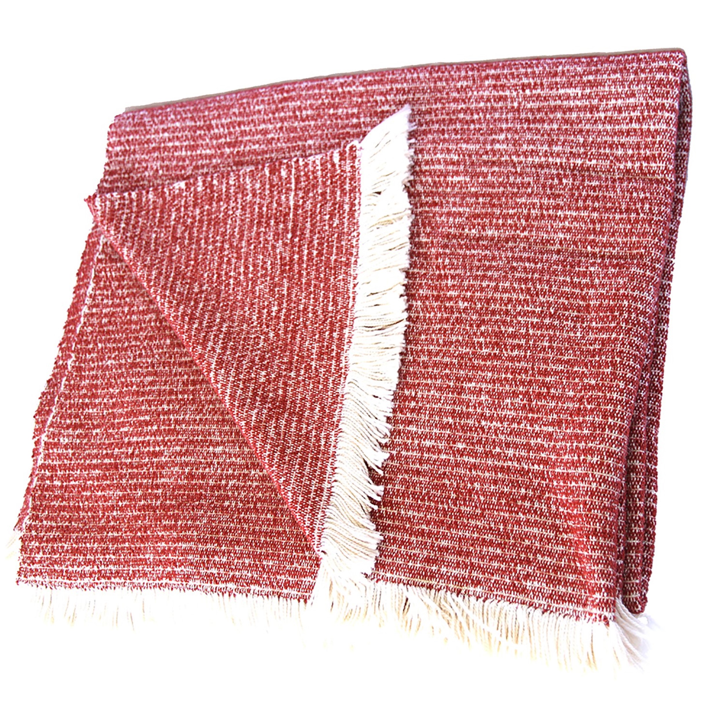 Picture of Rust Chenille Two-Tone Throw