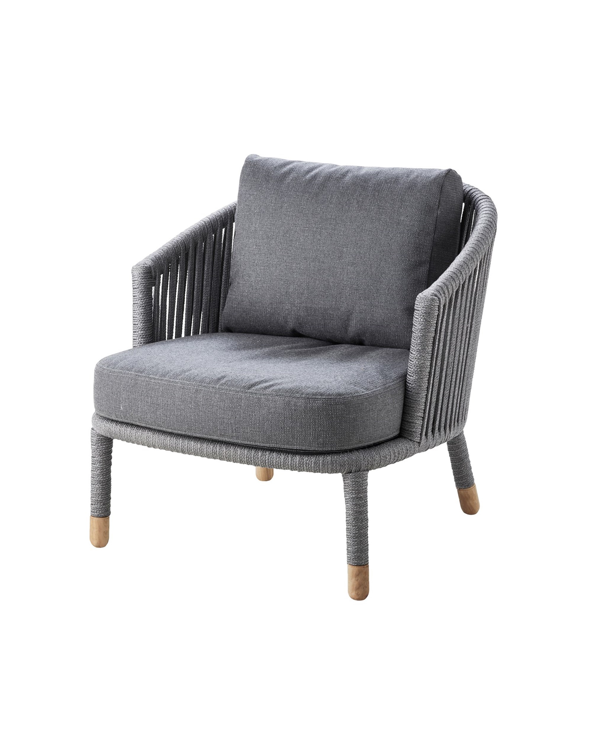 Picture of Moments lounge chair, incl. Grey cushion set