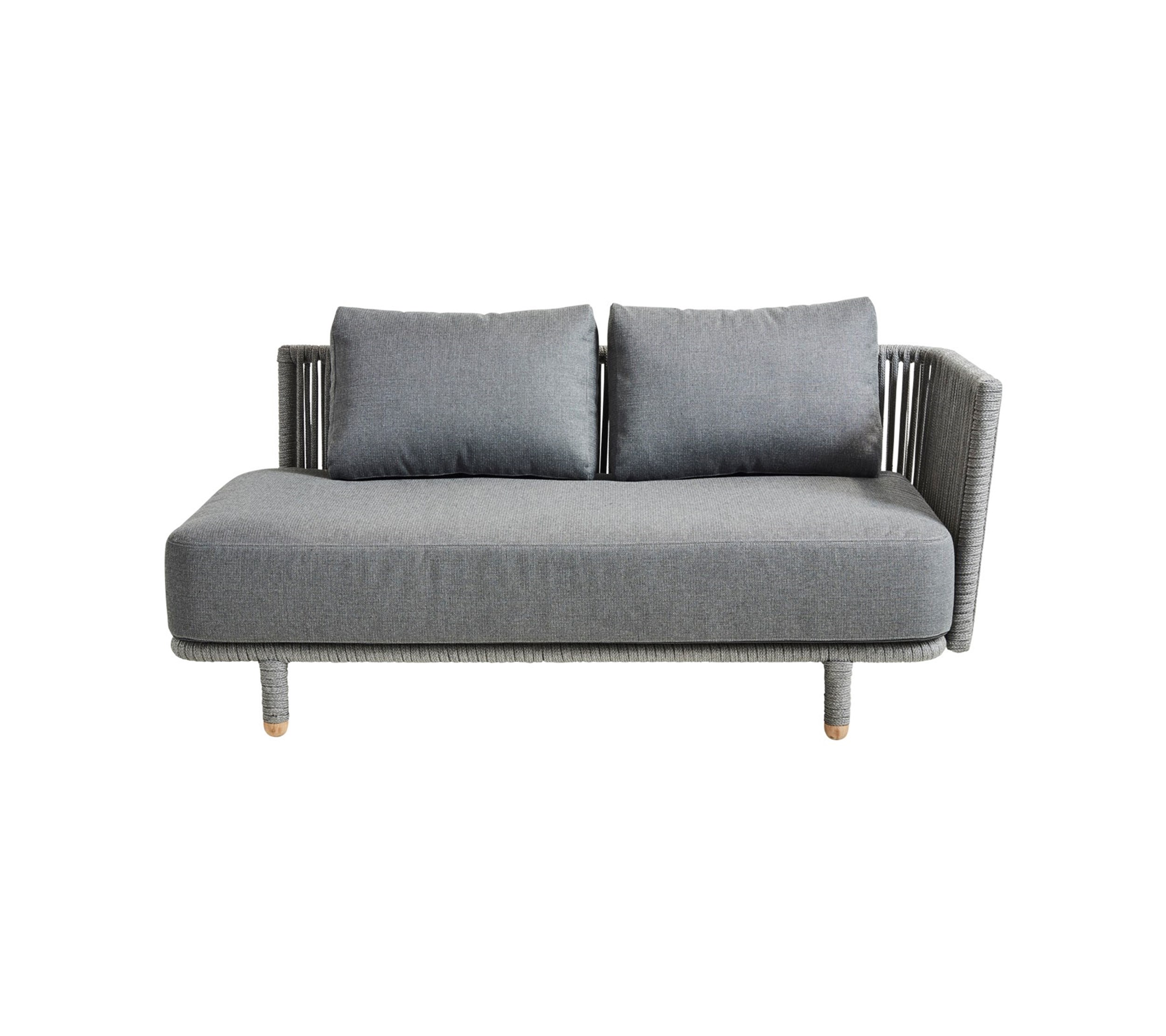 Picture of Moments 2-seater sofa, left module, incl. Grey cushion set 