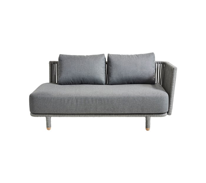 Picture of Moments 2-seater sofa, left module, incl. Grey cushion set 