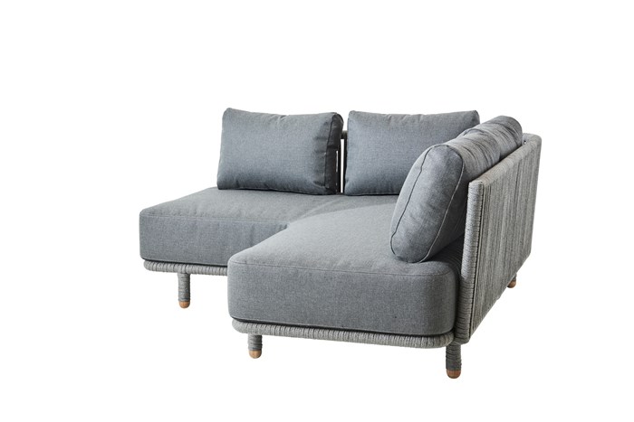 Picture of Moments corner module, incl. Grey cushion set