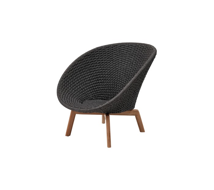 Picture of Peacock lounge chair, Cane-line Soft Rope