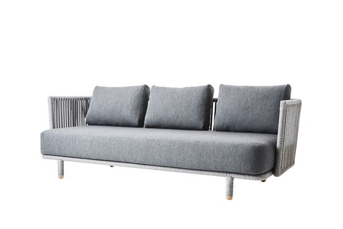 Picture of Moments 3-seater sofa, incl. Grey cushion set
