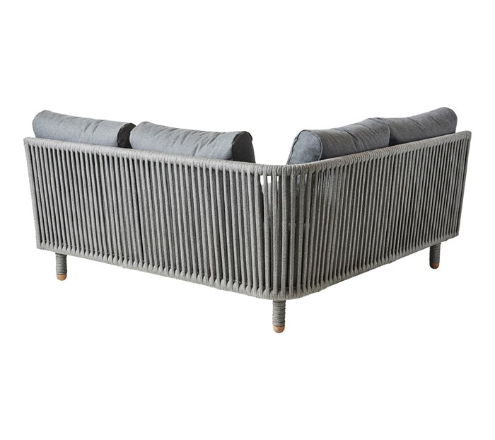 Picture of Moments corner module, incl. Grey cushion set