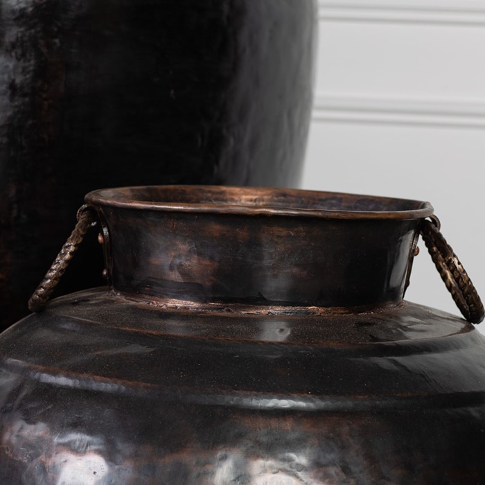 Picture of INDRA Indian Copper Feature Urn