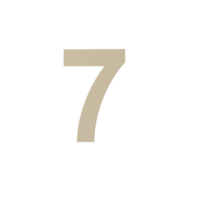 Picture of Numbers & Letters Powder coated