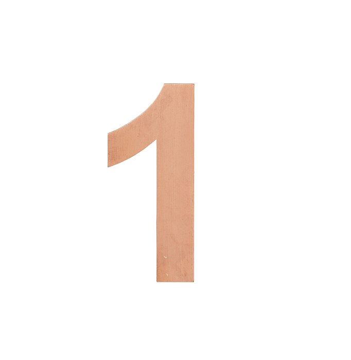 Picture of Numbers & Letters Copper