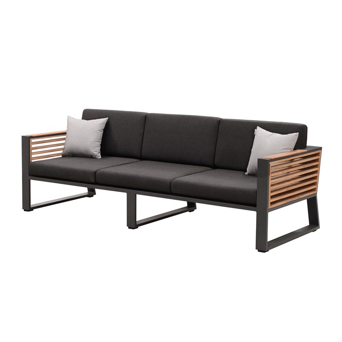 Picture of Caribbean Three Seat Sofa in Charcoal