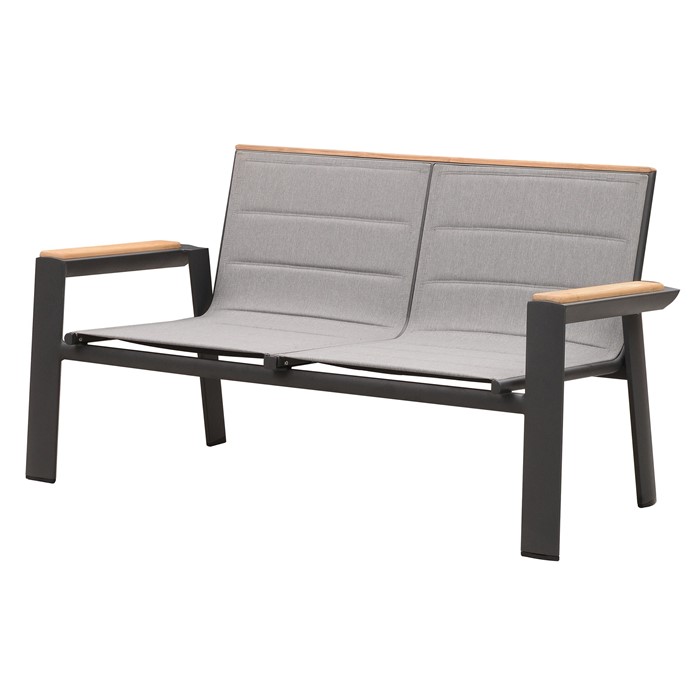 Picture of Madrid Love Seat in Charcoal