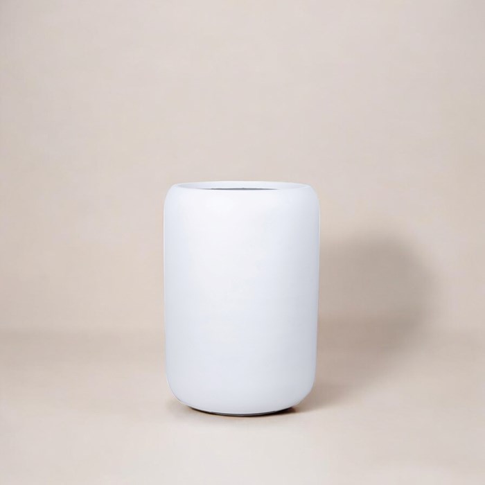 Picture of Gardenlite Drum Planter White