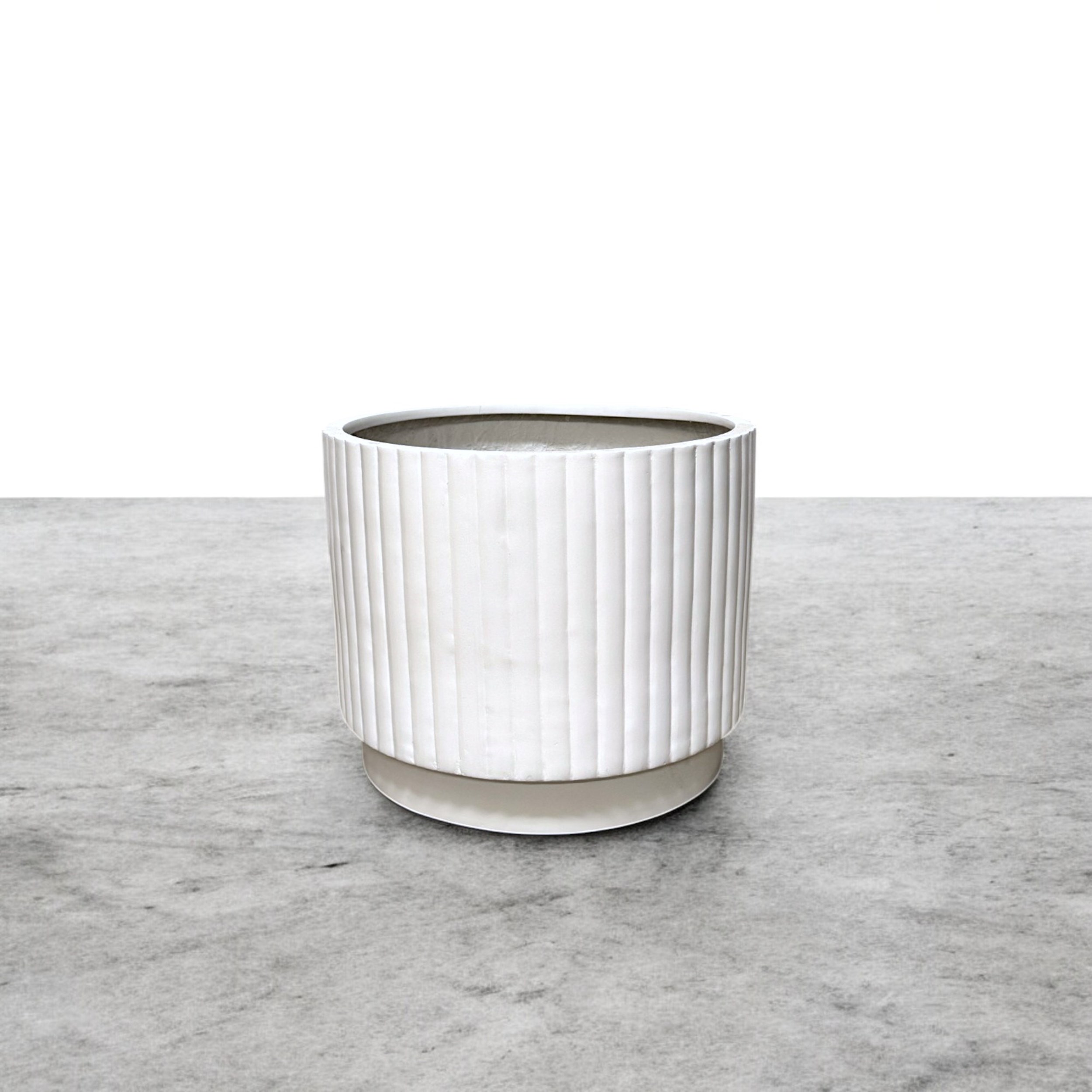 Picture of Balmoral Corrugated Cylinder White