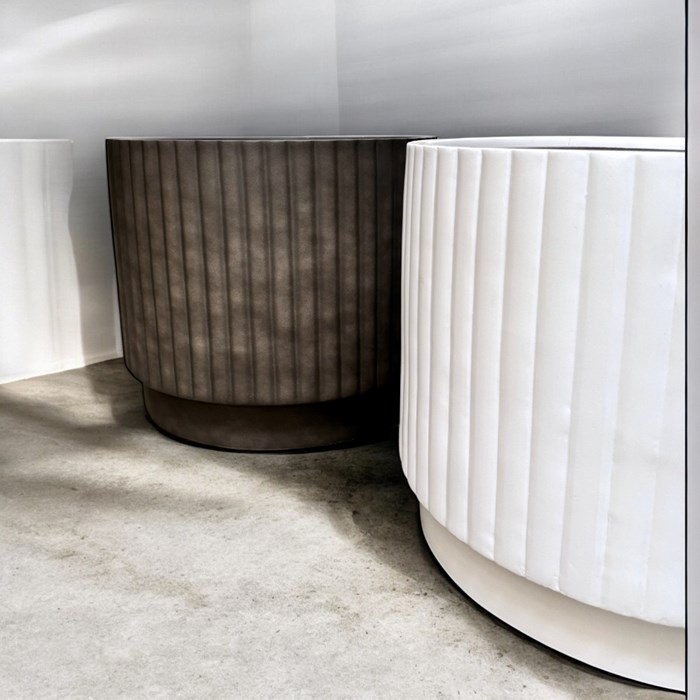 Picture of Balmoral Corrugated Cylinder White