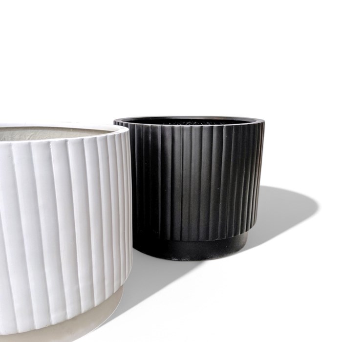 Picture of Balmoral Corrugated Cylinder White