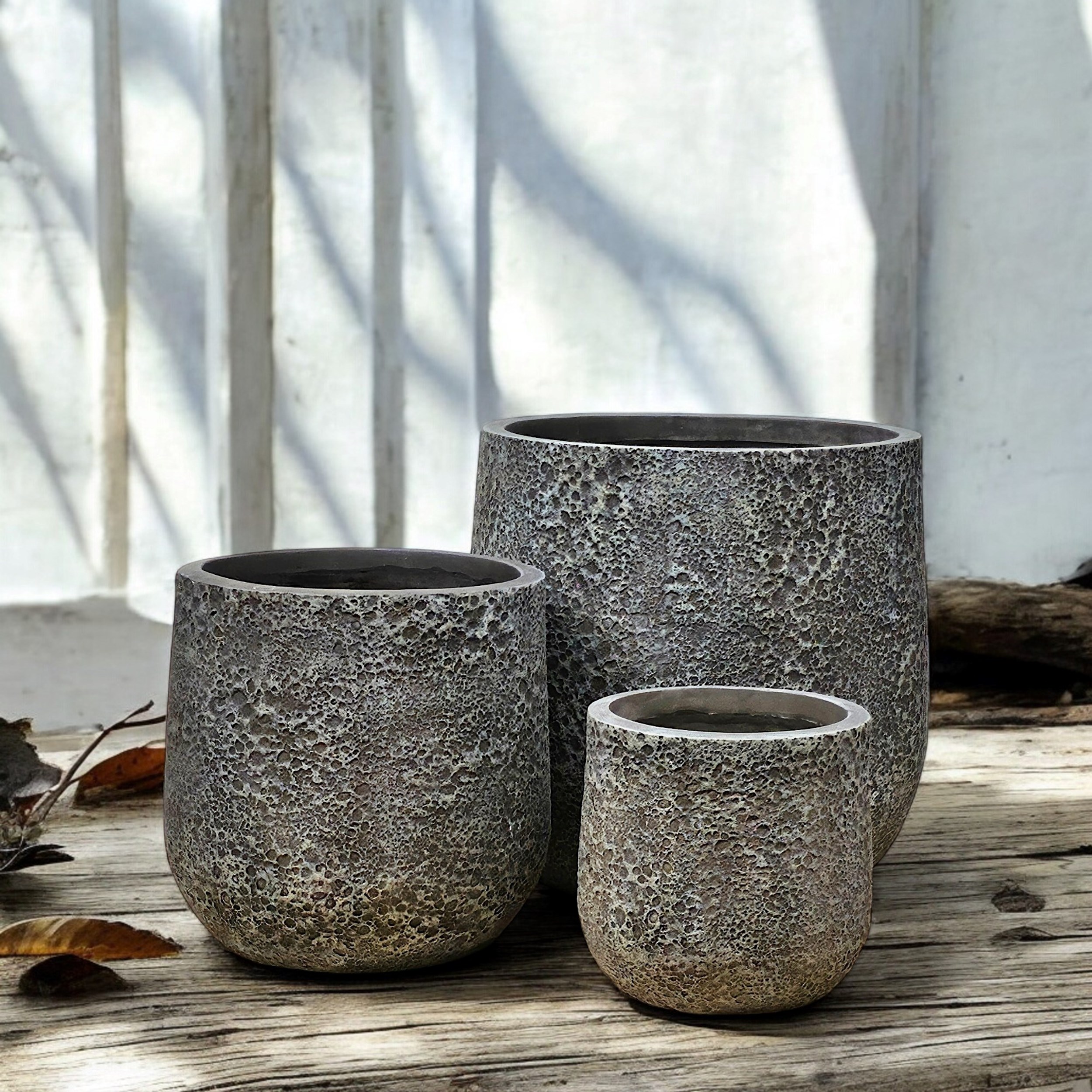 Picture of SeaLite Congo Planter Dark Grey