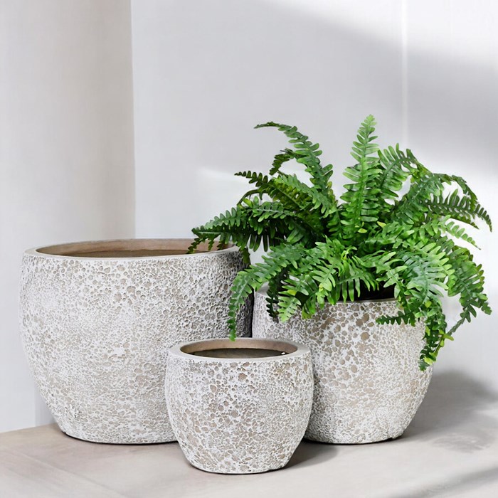 Picture of SeaLite Clovelly Planter White