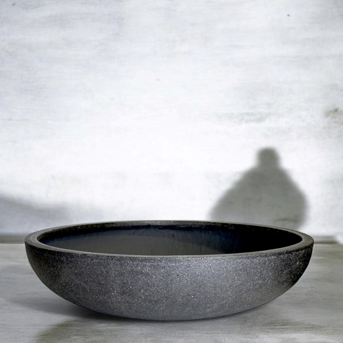 Picture of Urbancrete Low Bowl Black Sand