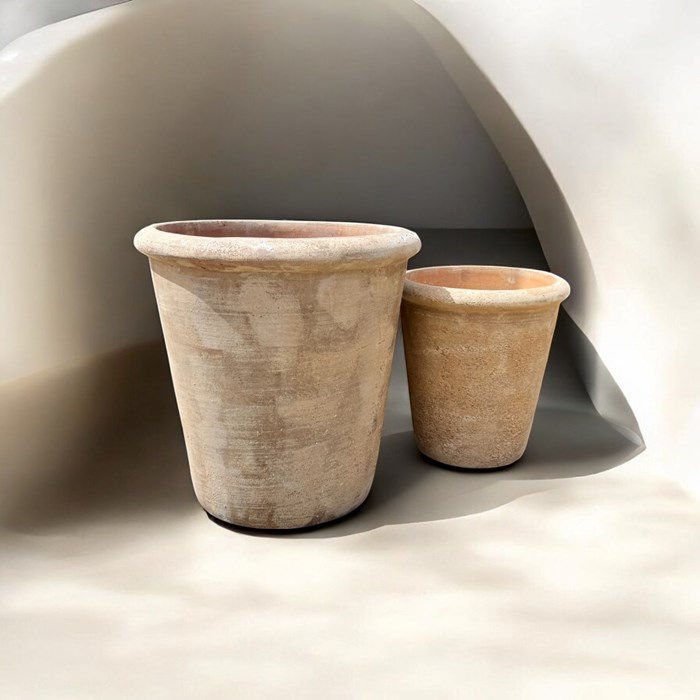 Picture of Antique Terracotta Cono Planter Basalt