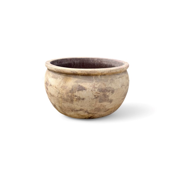 Picture of Antique Terracotta FlatRim Bowl Basalt