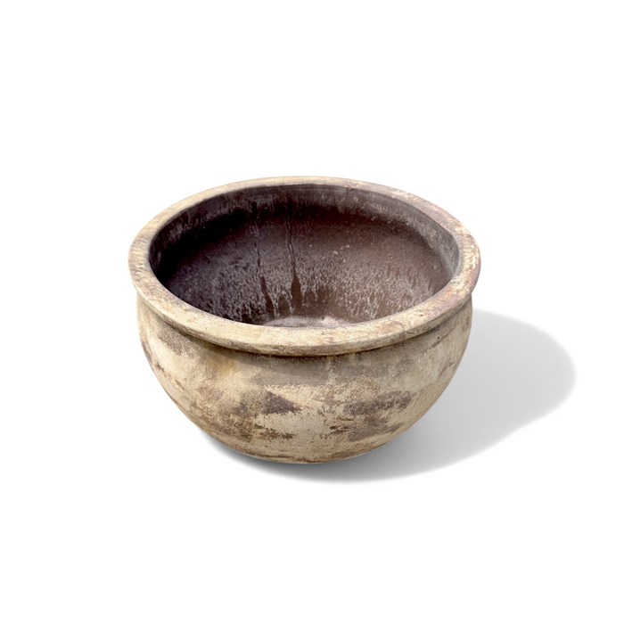 Picture of Antique Terracotta FlatRim Bowl Basalt